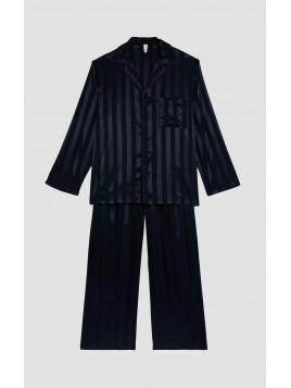 Minerva Satin Stripe Ανδρική Πυτζάμα