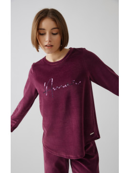 Minerva Εμπριμέ TENCEL™ Modal Γυναικεία Πυτζάμα