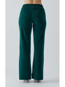 Minerva Easywear Βελούδινο Γυναικείο Παντελόνι