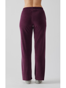 Minerva Easywear Βελούδινο Γυναικείο Παντελόνι