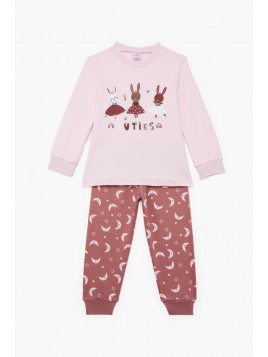 Pretty Baby Best Moon  Πυζάμα παιδική χειμερινή