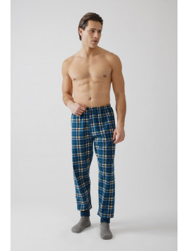 Minerva Καρο Ανδρικό Παντελόνι