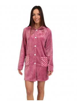 Lydia Creations Ρόμπα Γυναικεία  Coral Fleece