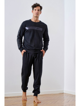 ΠΥΖΑΜΑ ΑΝΔΡ.  NTERLOCK 100%BAMBAKI