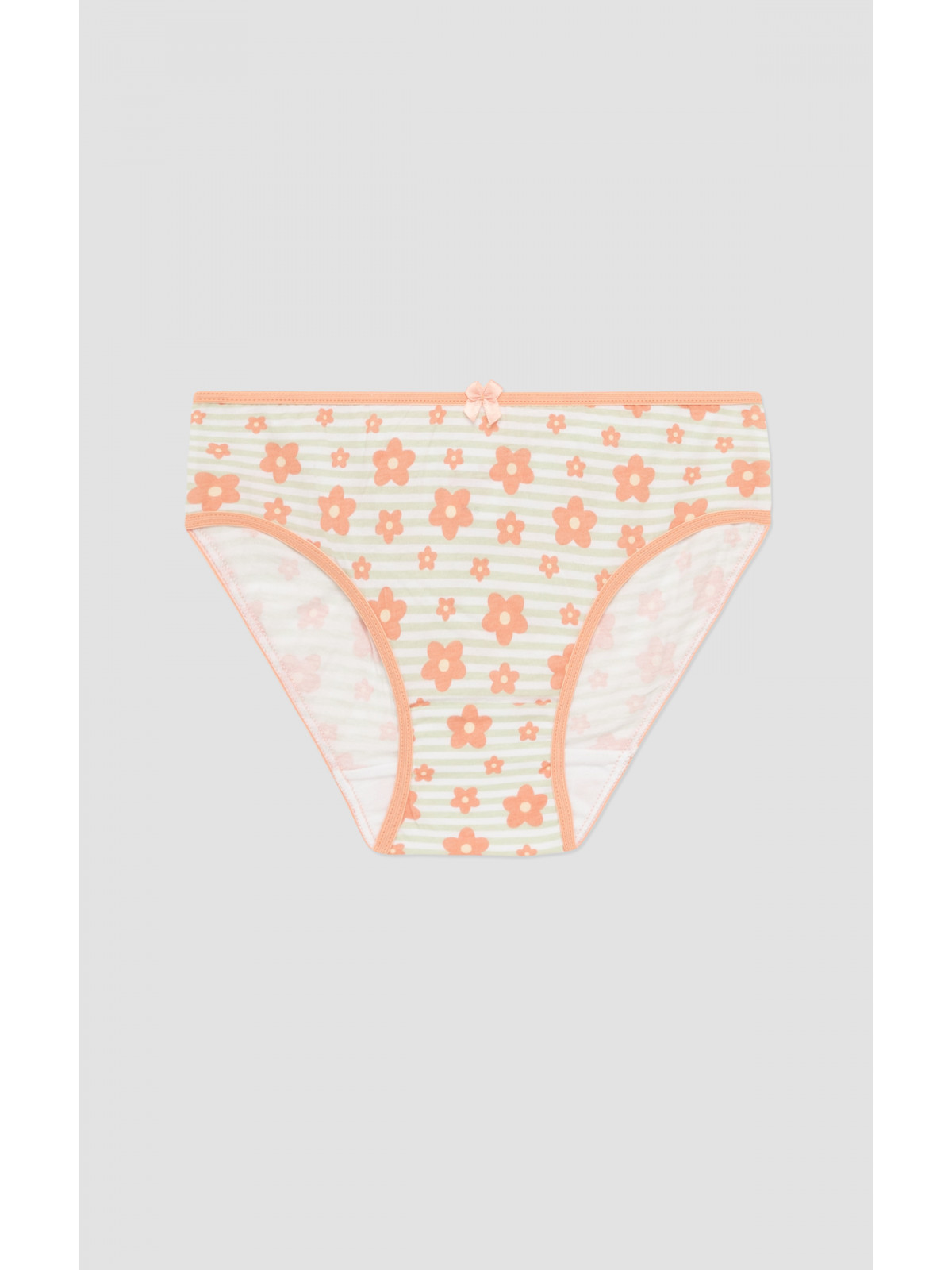 Minerva Love/Floral 3Pack Σλίπ Κοριτσιών Βαμβακερά