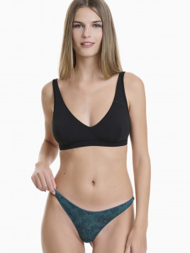 Walk 2PackThong Γυναικεία Bamboo All Over Prints