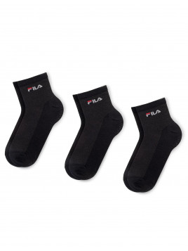 Fila 3-Pack  Quarter Plain Socks Unisex