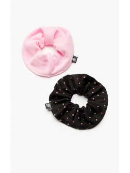 ΣΕΤ 2ΤΜΧ SCRUNCHIES ONE SIZE 100%ΒΑΜΒΑΚΙ