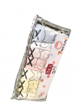 ΣΕΤ 7 ΤΕΜΑΧΙΩΝ ΣΛΙΠ ΚΟΡΙΤΣΙΩΝ ΒΑΜΒΑΚΕΡΑ "7DAYS" IDER