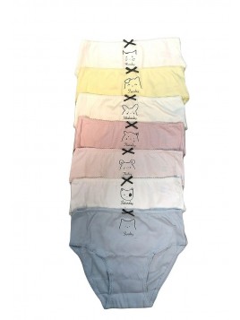 ΣΕΤ 7 ΤΕΜΑΧΙΩΝ ΣΛΙΠ ΚΟΡΙΤΣΙΩΝ ΒΑΜΒΑΚΕΡΑ "7DAYS" IDER