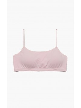 TOP BUSTO  TEEN LACE TRIM 95% ΒΑΜΒΑΚΙ - 5% ΕΛΑΣΤΑ