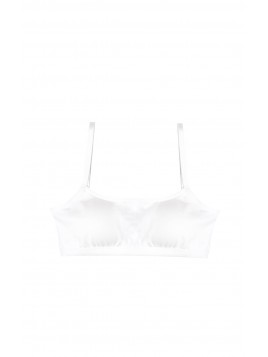 TOP BUSTO  TEEN LACE TRIM 95% ΒΑΜΒΑΚΙ - 5% ΕΛΑΣΤΑ