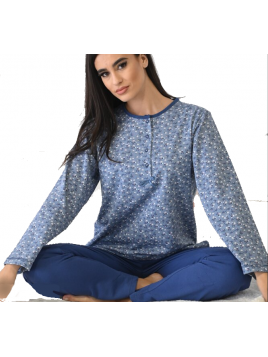 ΠΥΖΑΜΑ ΑΝΔΡ.ΒΑΜΒ.100% ΜΟΝΟΧ.