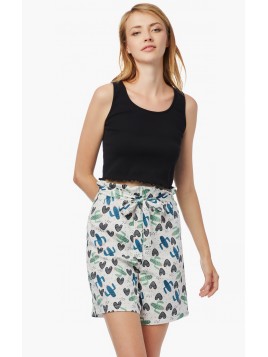 ΠΥΖ.ΓΥΝ.H/W LONG SHORTS S22 100%ΒΑΜΒΑΚΙ