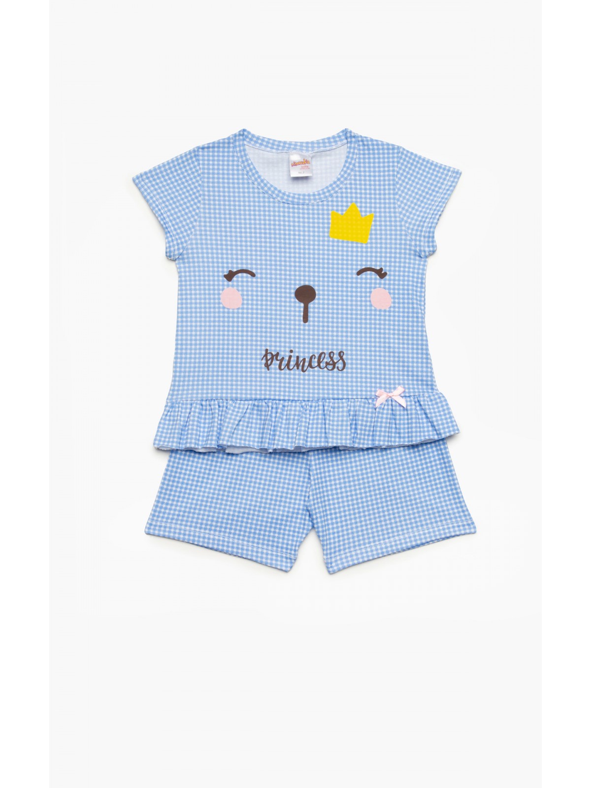 ----ΠYZ.ΚΟΡ.BABY SLEEP TIME S22 1 ΣΙΕΛ ΚΑΡΟ 100% ΒΑΜΒΑΚΙ