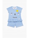 ----ΠYZ.ΚΟΡ.BABY SLEEP TIME S22 1 ΣΙΕΛ ΚΑΡΟ 100% ΒΑΜΒΑΚΙ